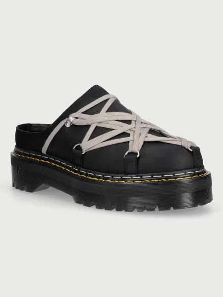 Rick Owens DRKSHDW x Dr. Martens șlapi mocasini pentru bărbați din piele