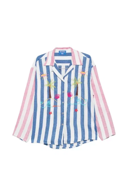Koszula Susanna Blu w paski niebieska