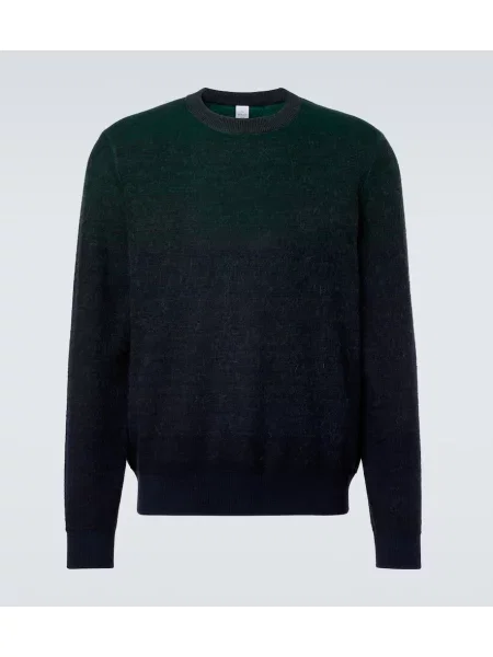 Pulover Berluti de lână verde