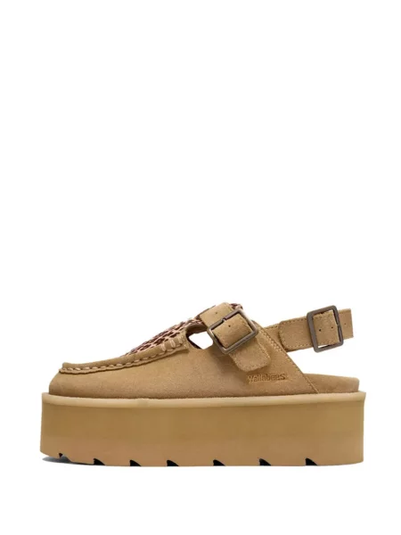 Leopárdmintás szandál Clarks Originals nyomtatás