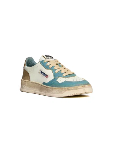 Sneakersy Autry biznesowe białe