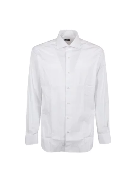 Koszula Barba Napoli garniturowa biała