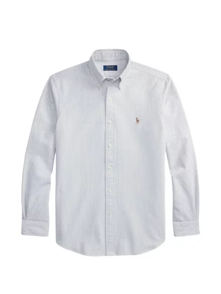 Czapka z daszkiem Polo Ralph Lauren w kratkę z twillu biznesowa niebieska