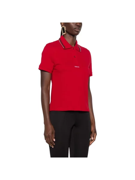 Koszulka polo Versace czerwona