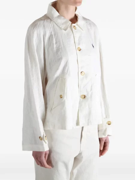 Geacă Polo Ralph Lauren de in alb