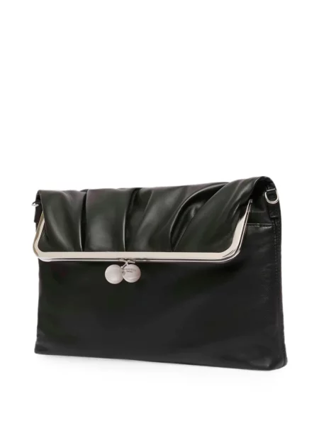 Geantă de călătorie Weekend Max Mara din piele negru