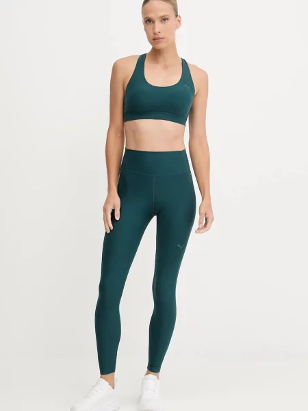 Puma Sportovní podprsenka zelená