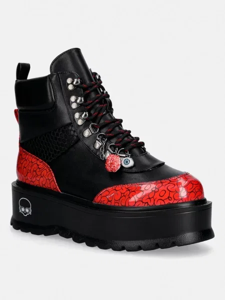 Koi Footwear botine x Monster High Ghoulia Yelps negru