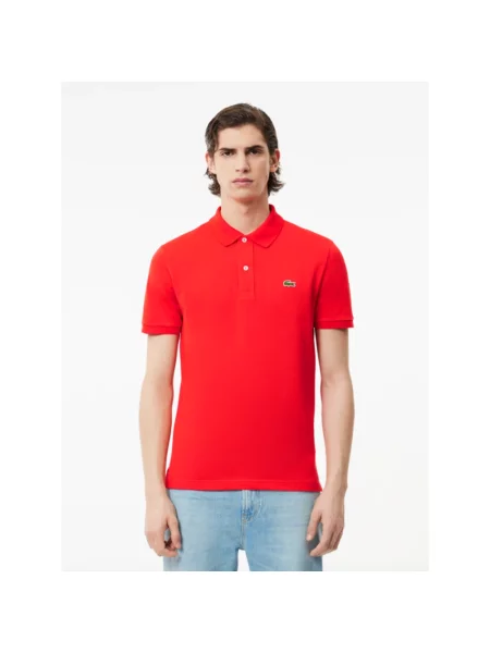 Koszulka polo Lacoste czerwona