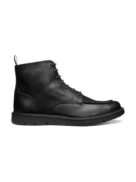 Cizme scurte Geox din piele negru