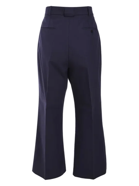 Pantaloni Lanvin evazate albastru