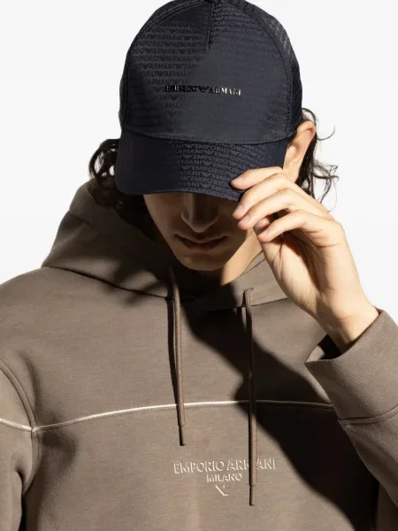 Șapcă Emporio Armani albastru