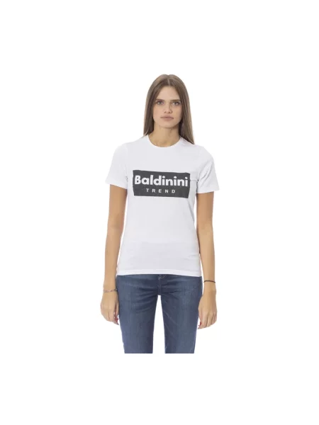 Koszulka Baldinini z nadrukiem biała