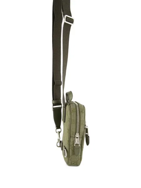 Geantă Gucci din canvas verde
