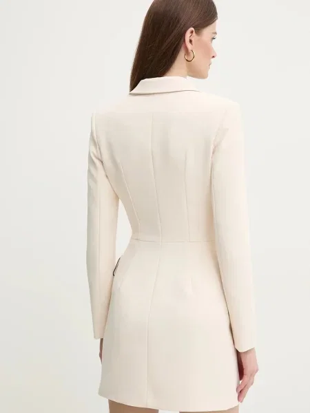 Elisabetta Franchi ruha mini testhezálló bézs