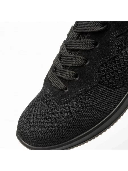 Sneakersy Ara zamszowe czarne