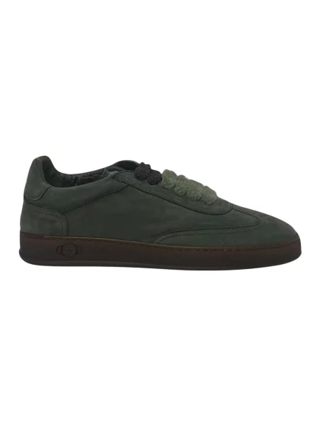 Sneakersy Soldini zamszowe zielone