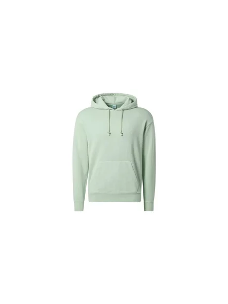 Sportska majica Reebok Sport s kapuljačom crna