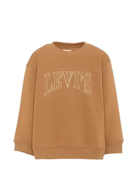 Bluza dziecięca Levi's brązowa