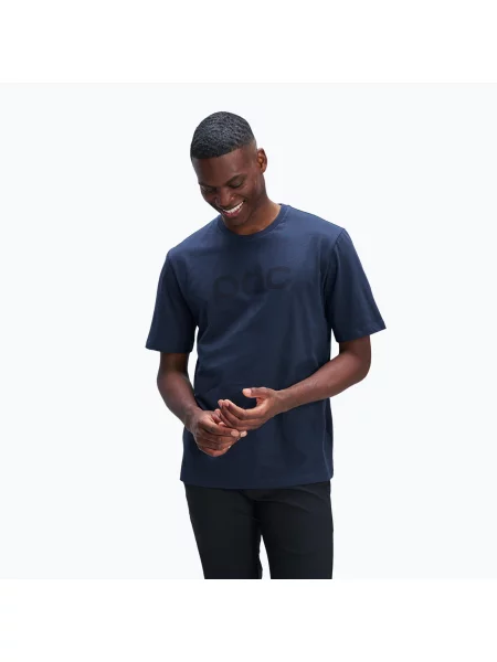 Tričko POC Tee apatite navy tmavo modrá