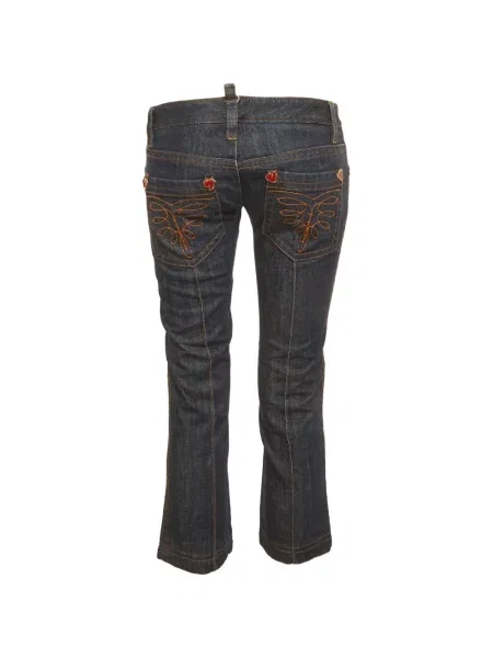 Decupat blugi Dsquared2 albastru