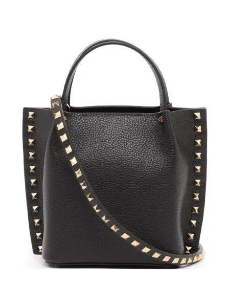 Geantă shopper Valentino Garavani negru