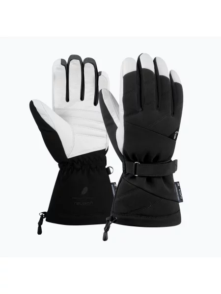 Mănuși de schi pentru femei Reusch Sonja R-Tex XT black/white alb