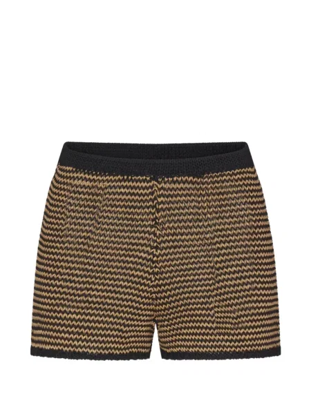 Pantaloni scurți Simon Miller tricotate negru