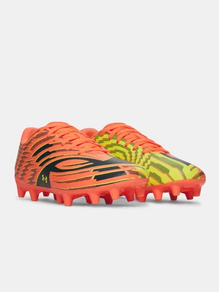Gyerek bokacsizma Under Armour fekete