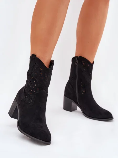 Cizme S. Barski negru