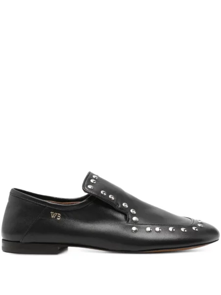 Loafersy Wales Bonner z ćwiekami czarne