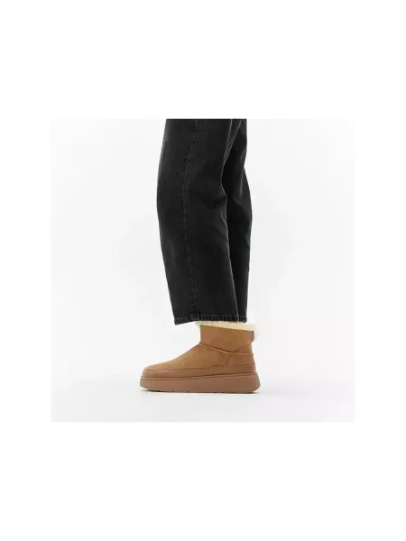Botki Fitflop skórzane brązowe