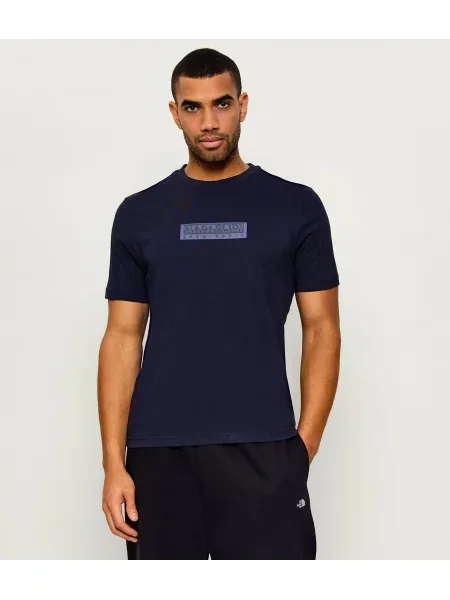 Napapijri Tricou S-Box Logo Ss 1 | Relaxed fit