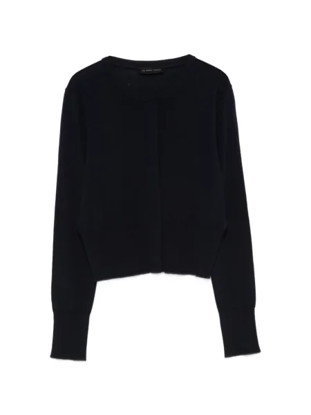 Decupat cardigan Le Petit Pulle albastru