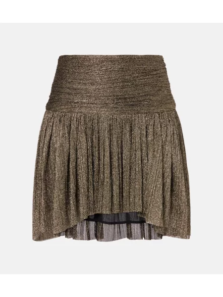 Fustă Isabel Marant auriu