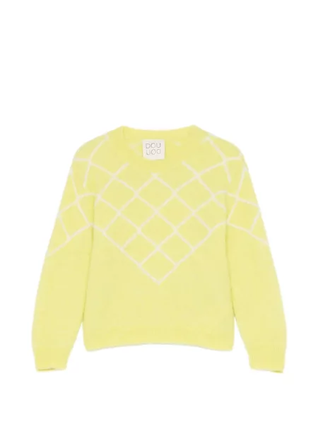 Sweter dziecięcy Douuod żółty