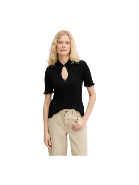 Pinko t-shirt z bawełną czarna
