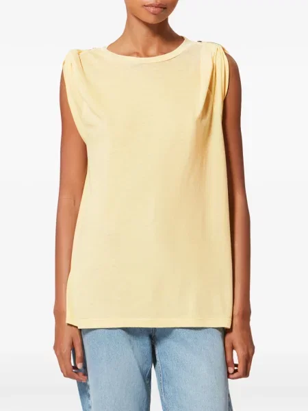 Tricou Marant Etoile drapate galben