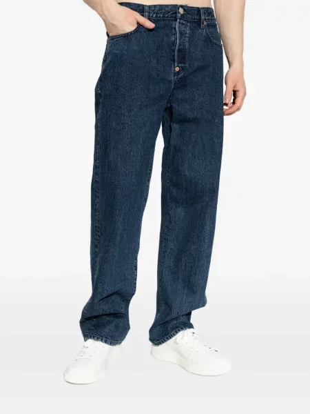 Blugi Kenzo cu autograf albastru