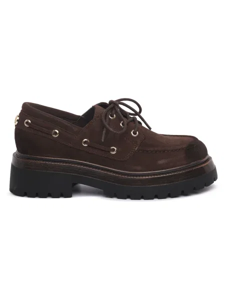 Pantofi Steve Madden din piele de căprioară maro