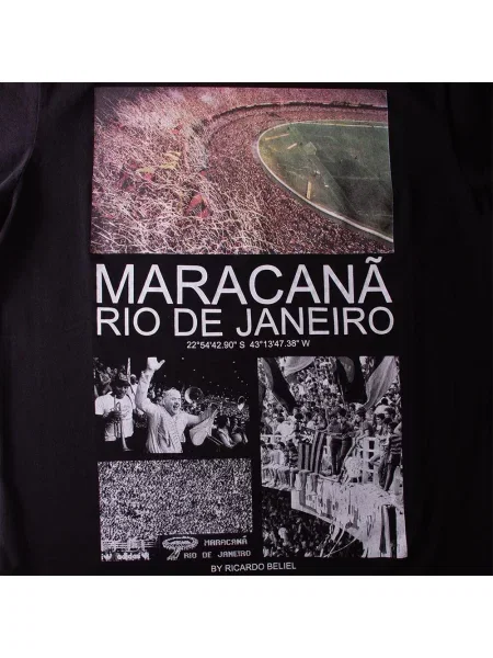 Koszulka dla dorosłych Revista Libero Maracanã czarny