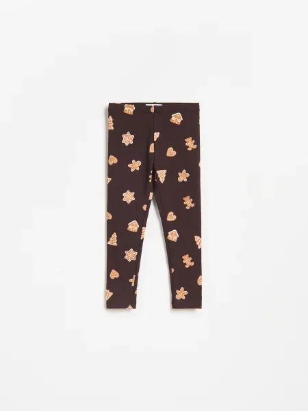 Pantaloni copii Reserved maro