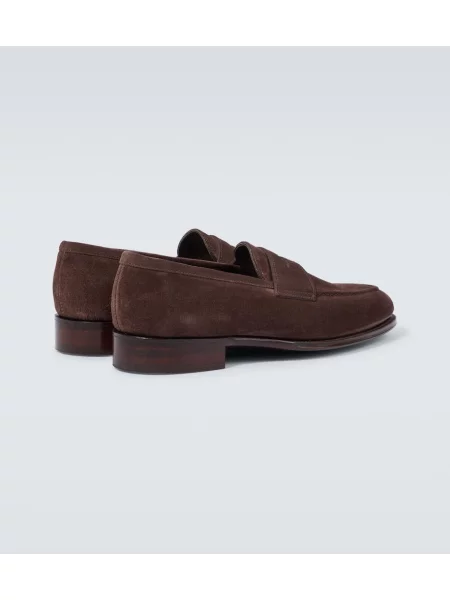 Loaferke George Cleverley iz semiša rjava