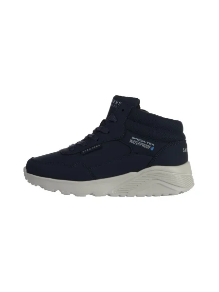 Členkové topánky Skechers modrá