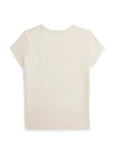 Polo Ralph Lauren tricou pentru copii din alb