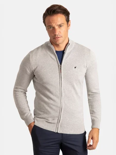 Williot Kardigan siva crna