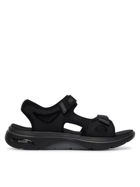 Skechers Sandali Go Walk Arch Fit črna