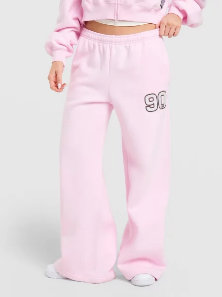 Nike Spodnie Studio Flc Mr Wl Si różowe