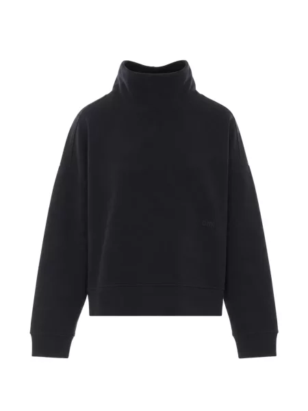 Pulover Own cu broderie negru