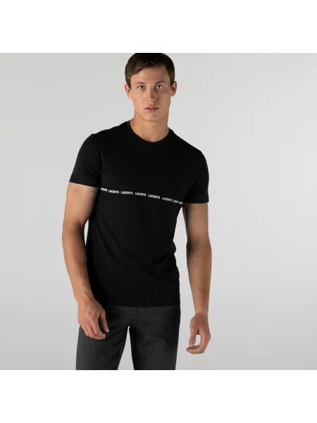 Lacoste футболка чорна